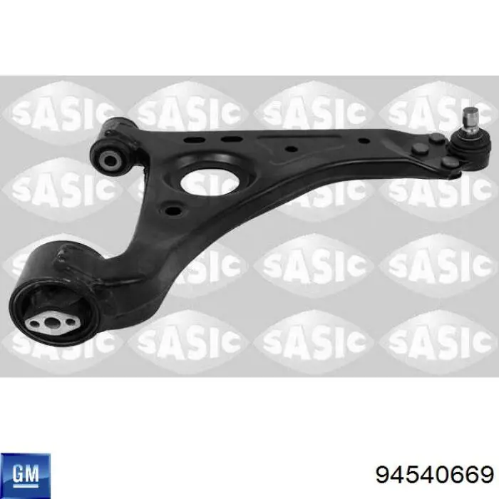 Brazo inferior derecho de la suspensión delantera General Motors 94540669 precio, desde 62,33 EUR