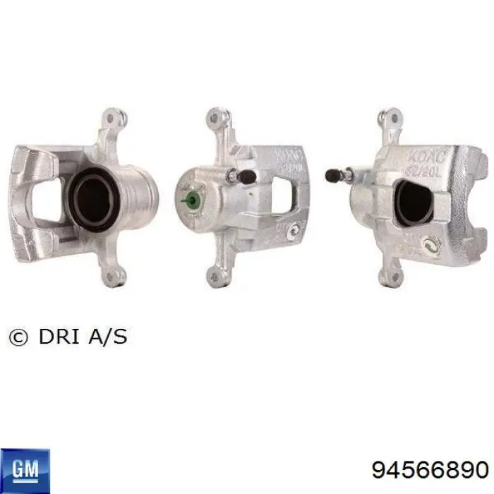 Comprar 94566890 General Motors Pinza de freno delantera izquierda
