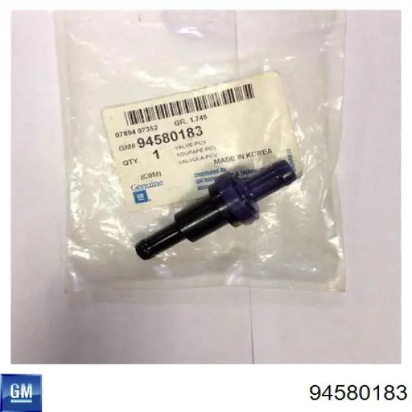 Comprar 94580183 General Motors Válvula PCV