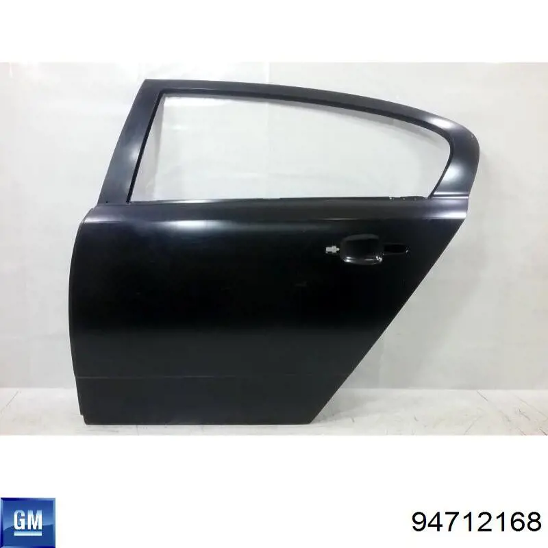 Puerta trasera izquierda Opel Astra H (L69)