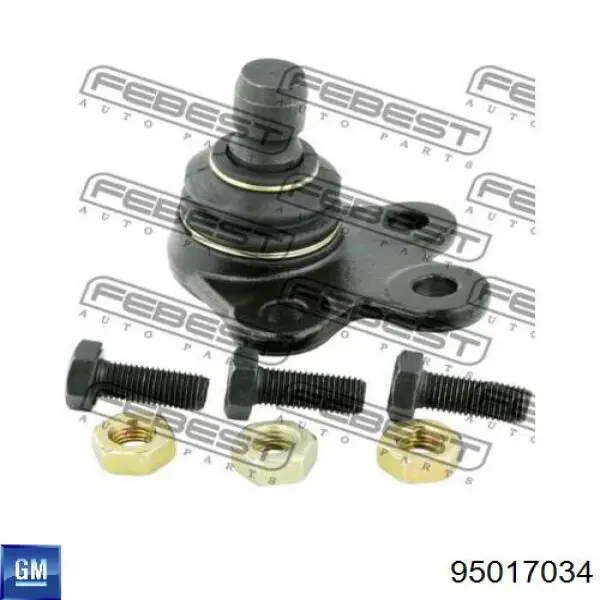 Rótula inferior de suspensión General Motors 95017034 precio, desde 15,82 EUR
