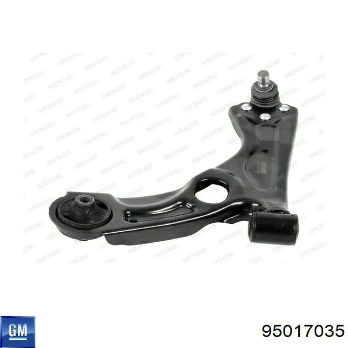 Brazo inferior izquierdo de la suspensión delantera General Motors 95017035 precio, desde 47,26 EUR