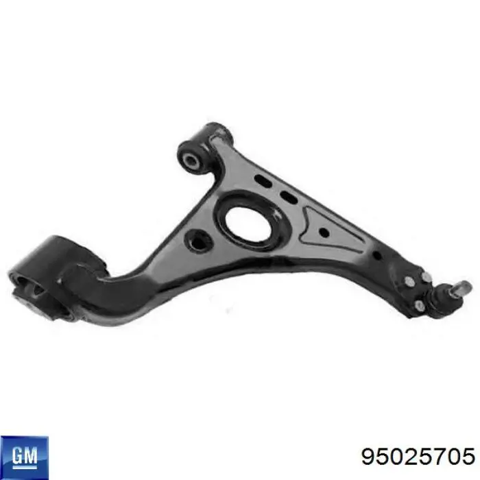 Brazo inferior derecho de la suspensión delantera General Motors 95025705 precio, desde 62,33 EUR