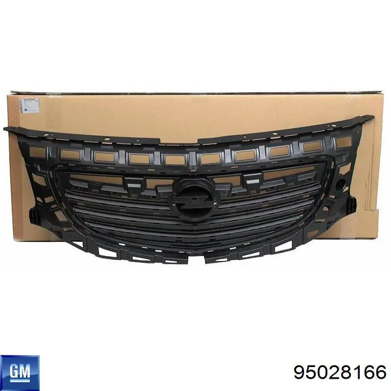 95028166 General Motors panal de radiador