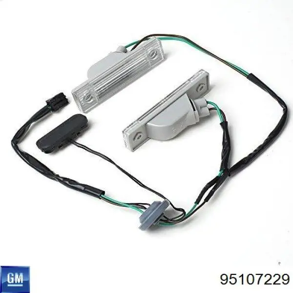  Luz matricula Chevrolet Cruze 