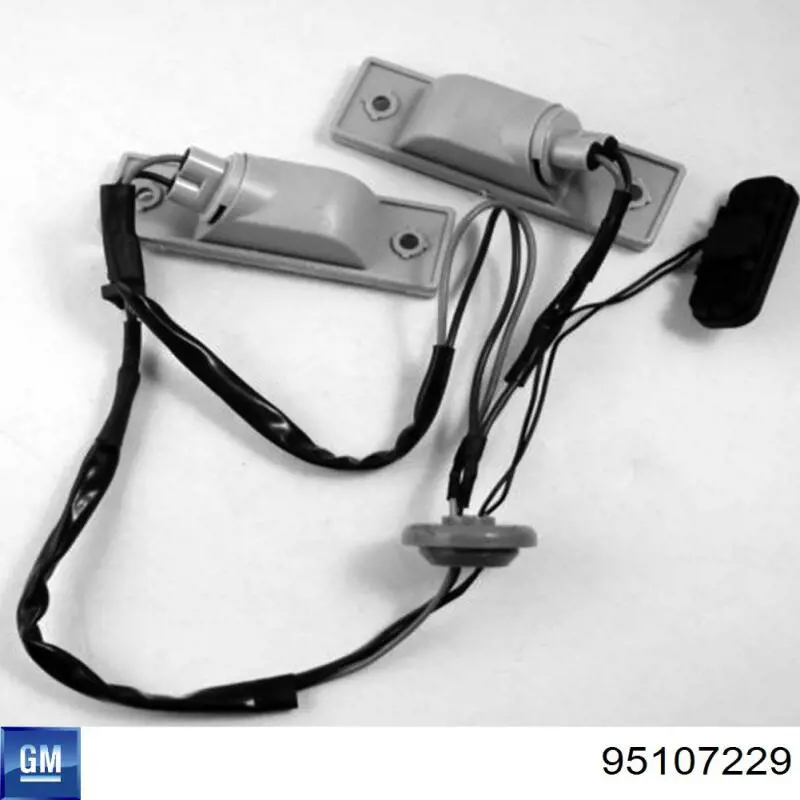 Lampara de matricula Chevrolet Cruze sedán (J300) (2009 - 2026) precio, desde 41,22 EUR