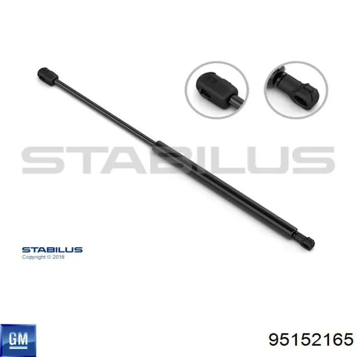 Amortiguador de maletero General Motors 95152165 precio, desde 18,23 EUR