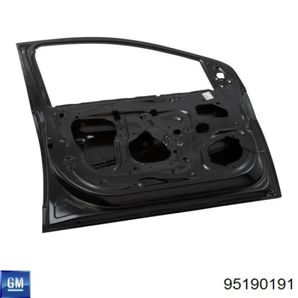 Junta de puerta trasera derecha (en carrocería) para Chevrolet Aveo (T300)