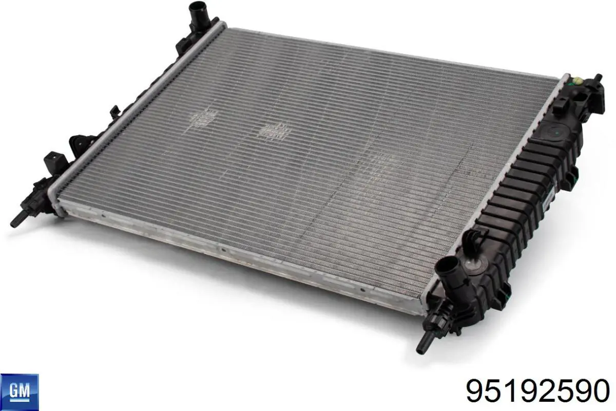 Radiador 95192590 General Motors
