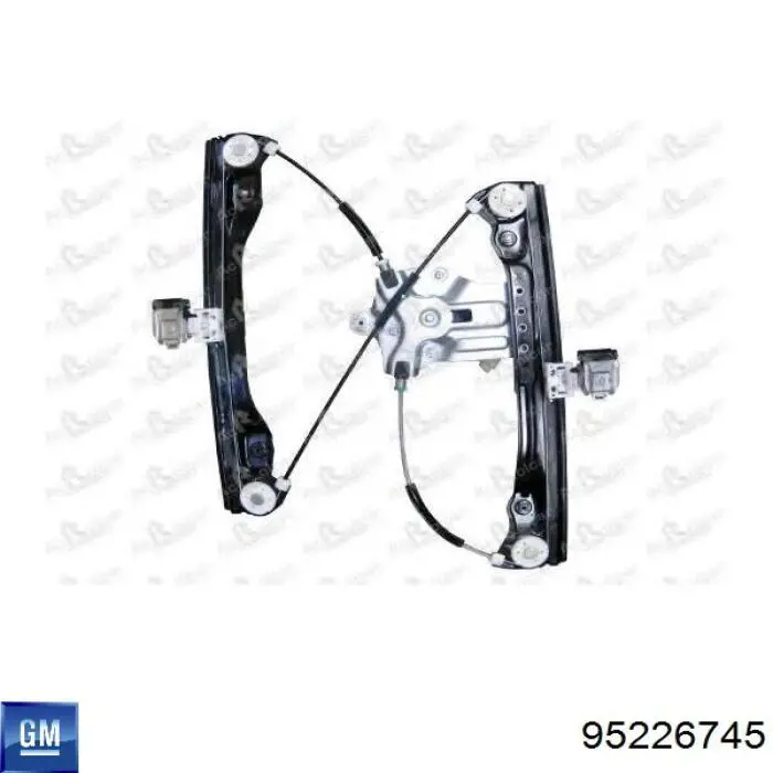 Mecanismo elevalunas delantero izquierdo General Motors 95226745 precio, desde 54,00 EUR