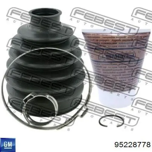 95228778 General Motors Fuelle transmisión delantero exterior