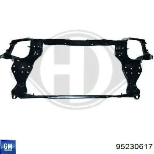 95230617 General Motors soporte de radiador completo