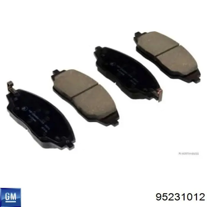 Comprar 95231012 General Motors Pastillas delanteras de freno