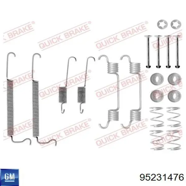 Comprar 95231476 General Motors Zapatas de freno