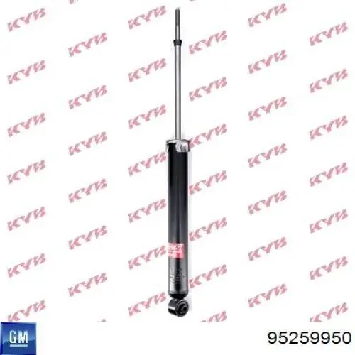 Amortiguador trasero General Motors 95259950 precio, desde 37,07 EUR