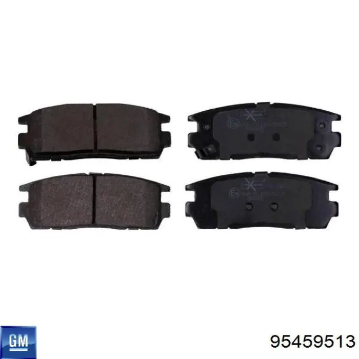 Pastillas traseras de freno General Motors 95459513 precio, desde 22,22 EUR