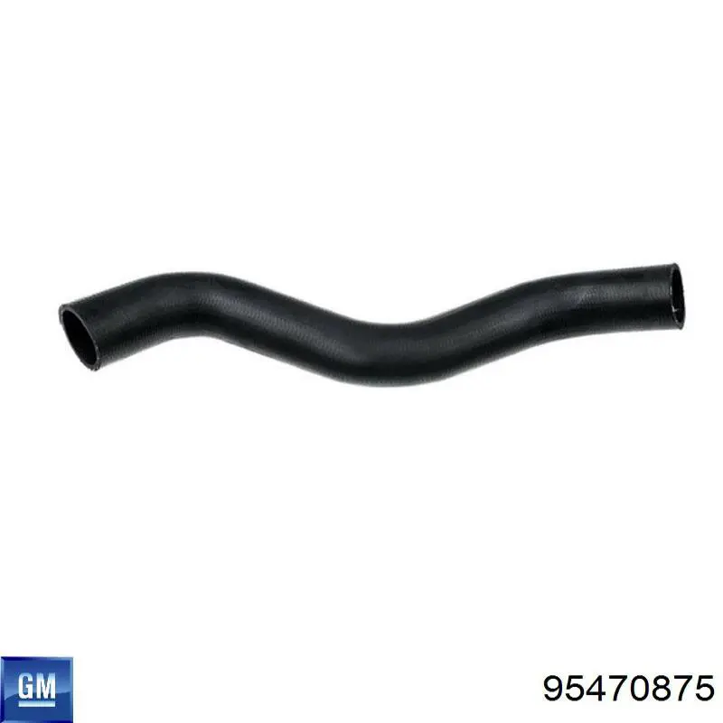 95470875 General Motors tubo flexible de aire de sobrealimentación izquierdo