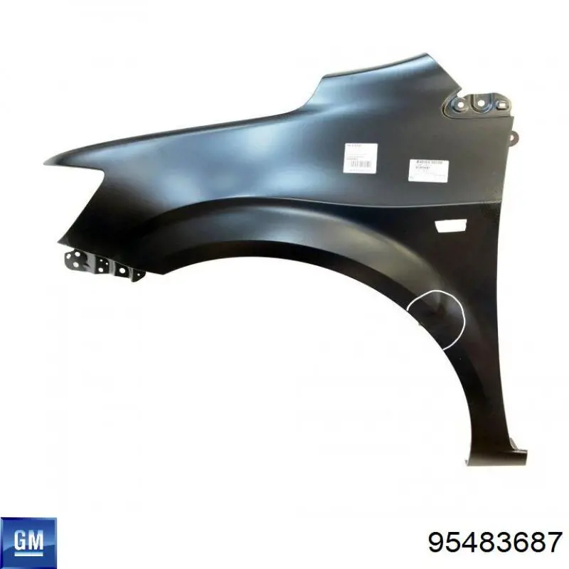 Aleta delantera izquierda General Motors 95483687 precio, desde 75,70 EUR
