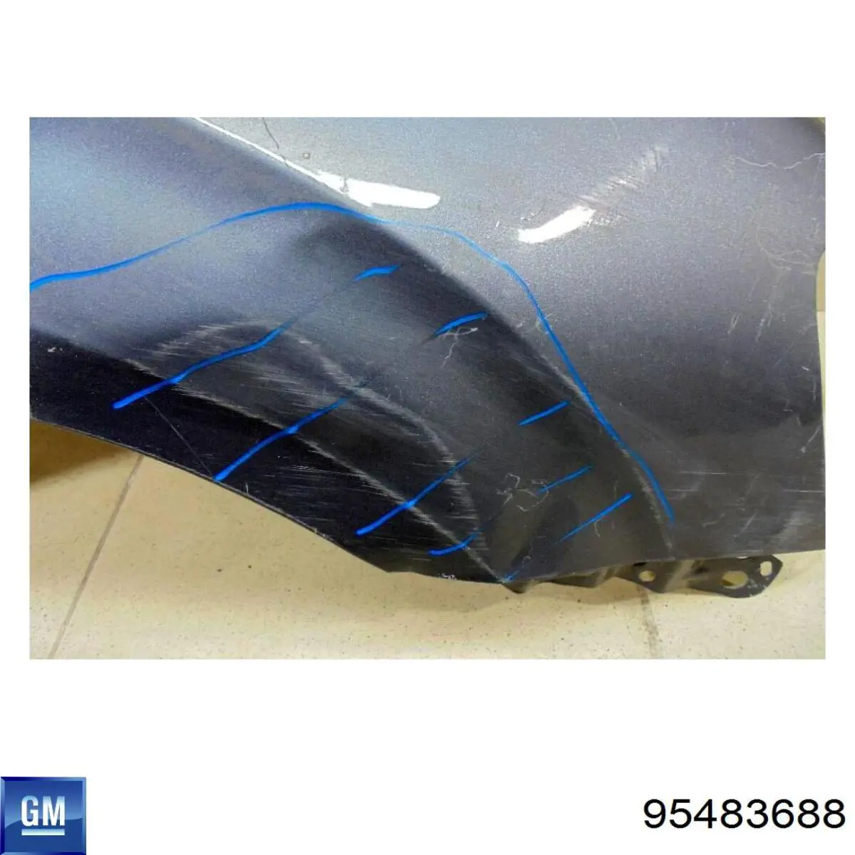 Guardabarros delanteros derecho General Motors 95483688 precio, desde 63,37 EUR