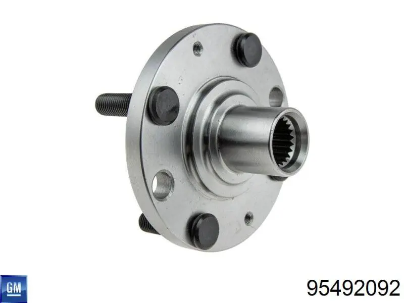 Buje de rueda delantero 95492092 General Motors