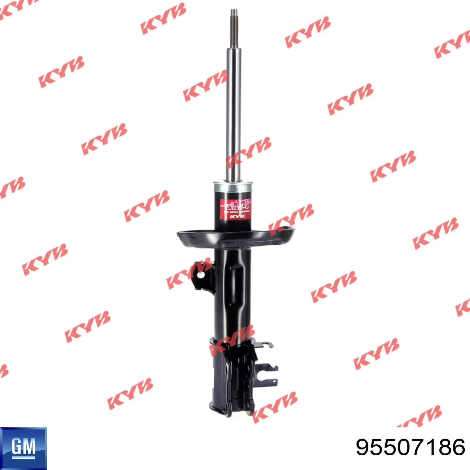 95507186 General Motors Amortiguador eje delantero derecha