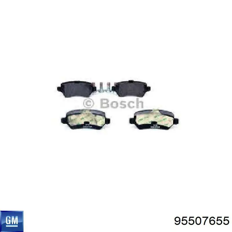 Pastillas traseras de freno General Motors 95507655 precio, desde 17,77 EUR