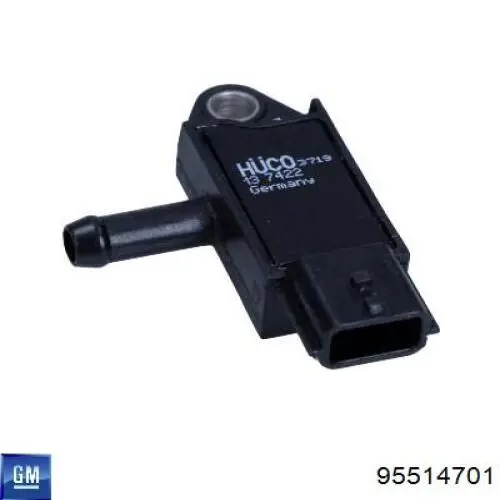 Sensor de presion gases de escape 95514701 General Motors