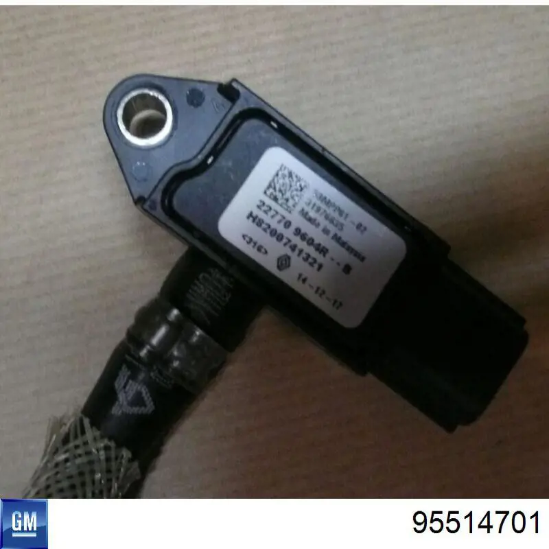 Comprar 8200921267 Renault (RVI) Sensor de presion gases de escape