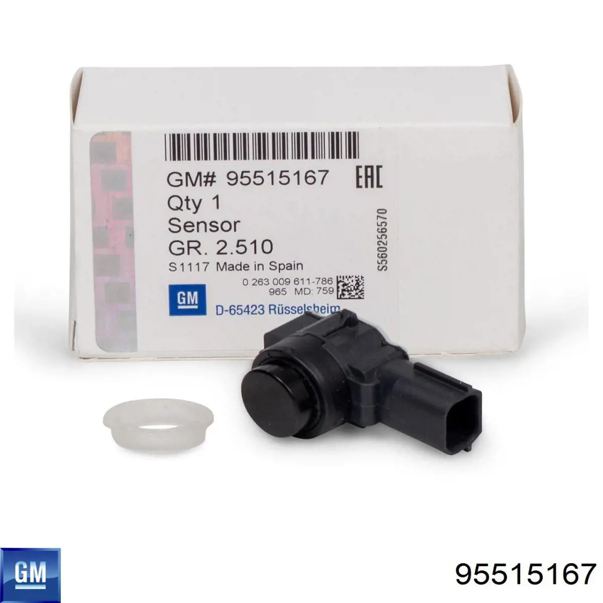 Comprar 1717031 General Motors Sensor de estacionamiento delantero