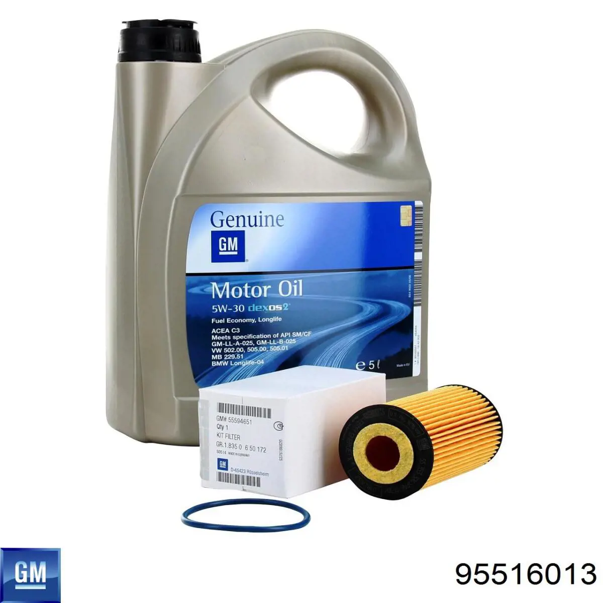 Comprar 95516013 General Motors Juego de escobillas de luna delantera, 2 piezas