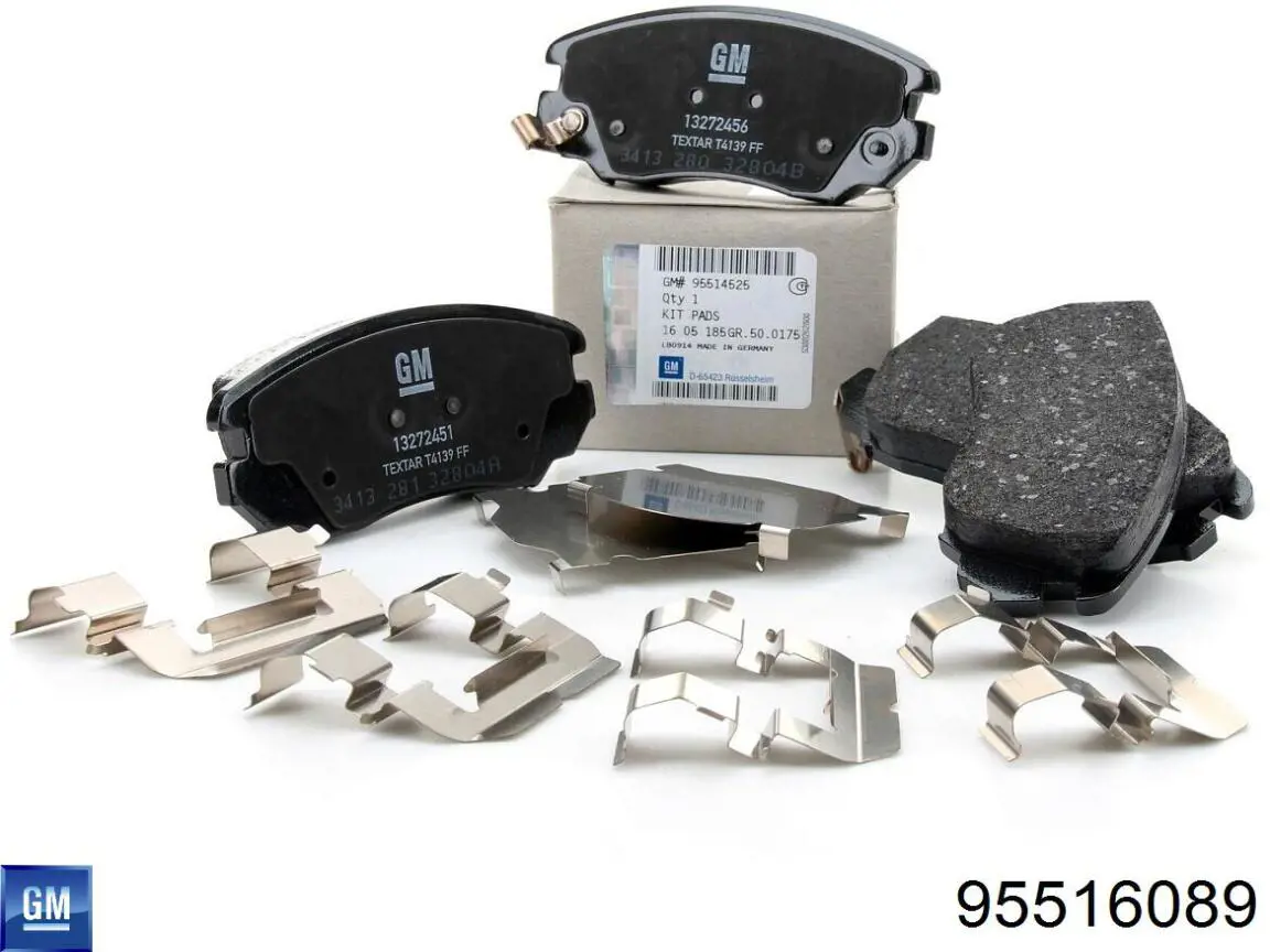 Frenos delanteros General Motors 95516089 precio, desde 51,55 EUR