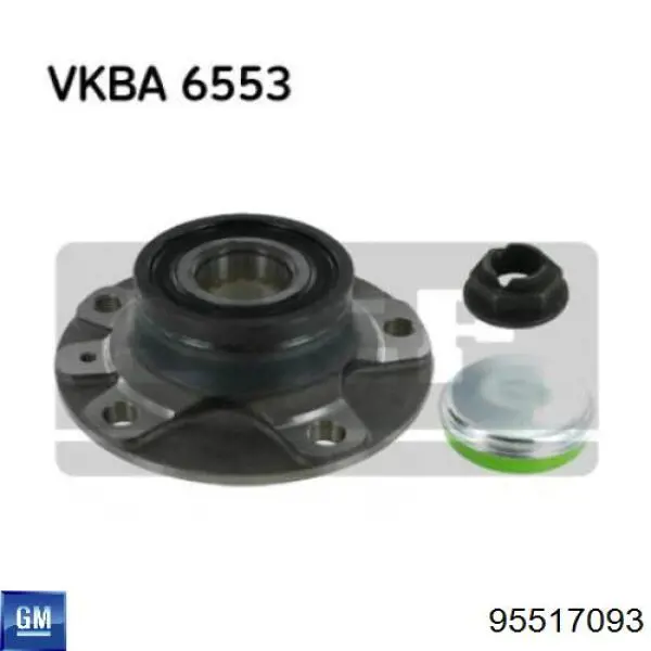 Buje de rueda General Motors 95517093 precio, desde 49,78 EUR