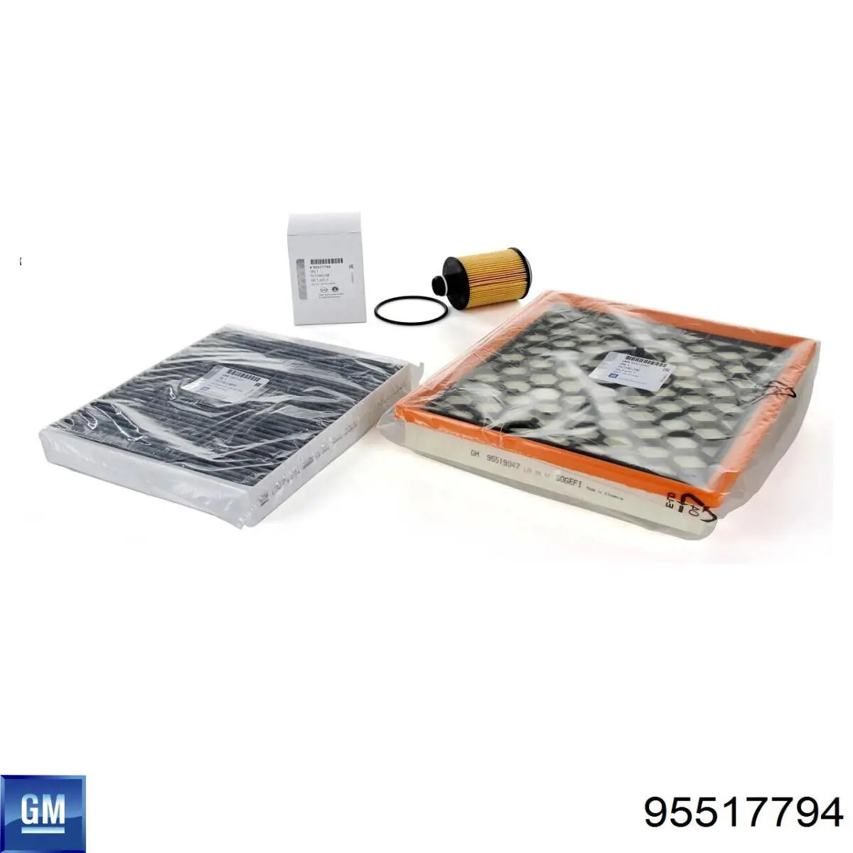 Filtro de aceite 95517794 General Motors