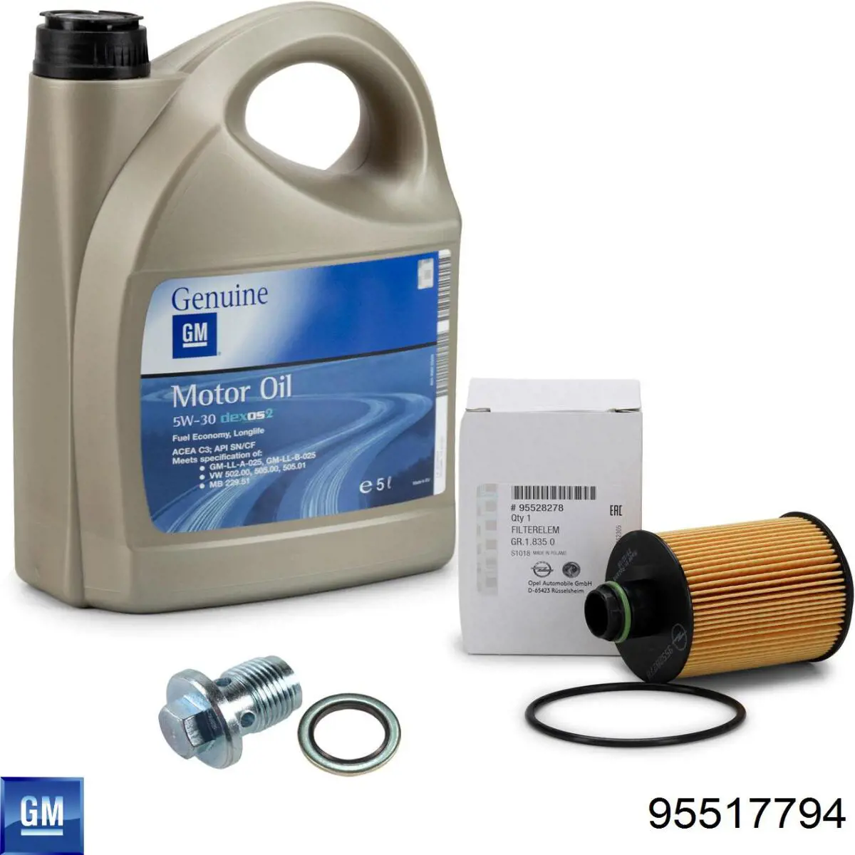 Filtro de aceite General Motors 95517794 precio, desde 10,74 EUR