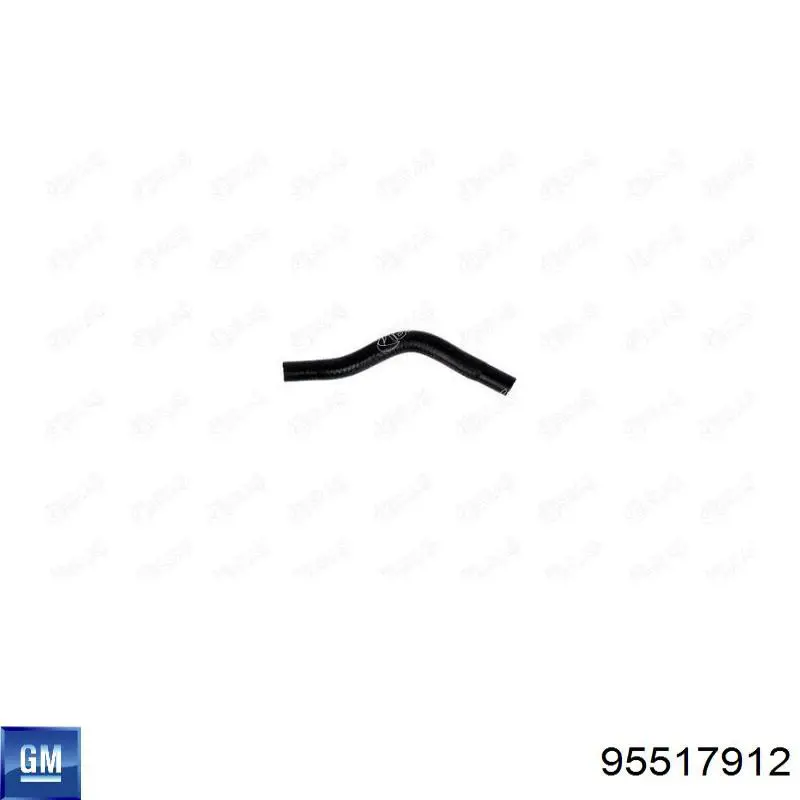 Tubo del sensor de presión de gases de escape 95517912 General Motors