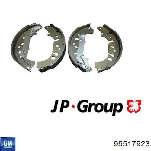 Zapatas de freno de tambor traseras General Motors 95517923 precio, desde 32,05 EUR