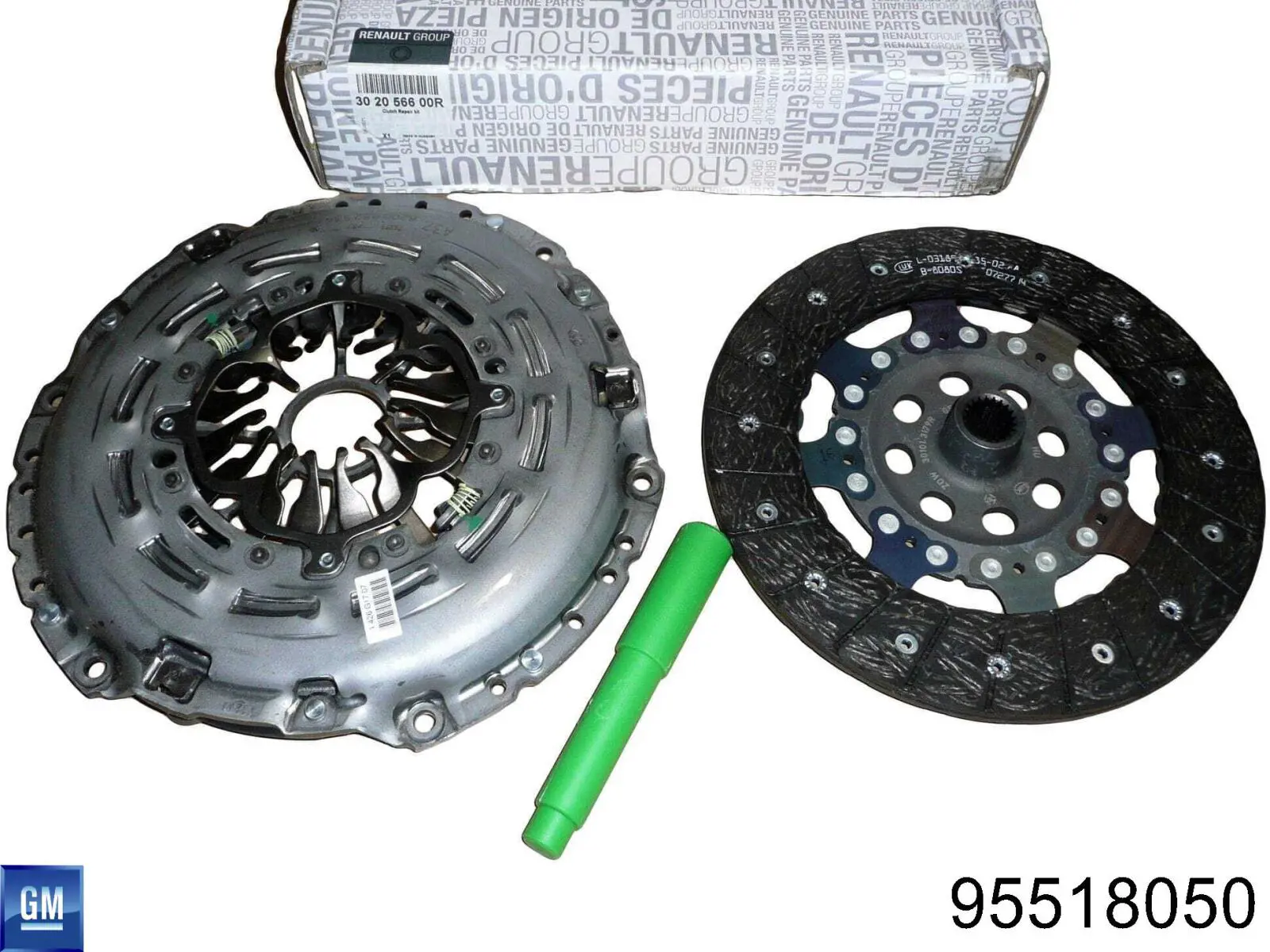Disco de embrague 95518050 General Motors