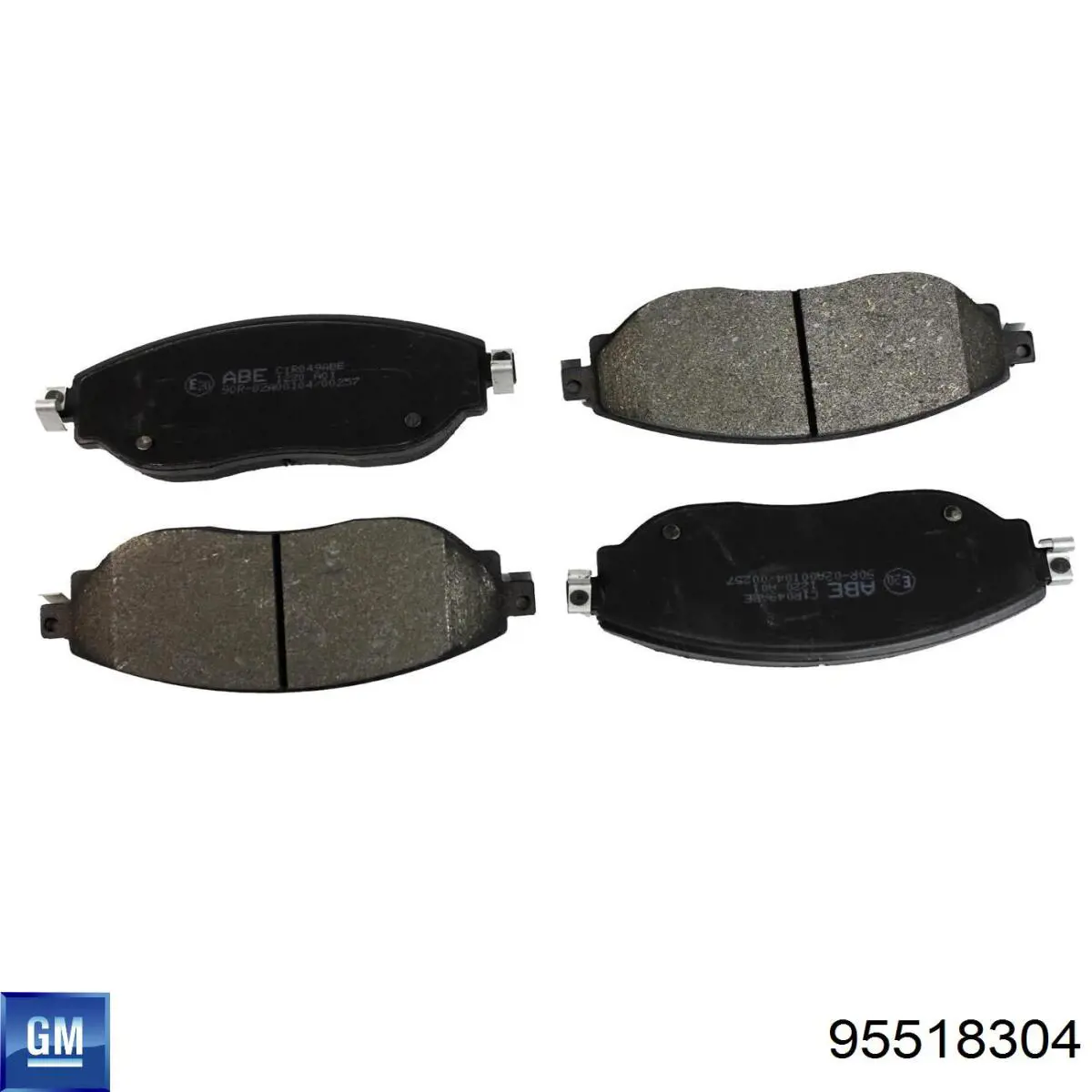 Comprar 95518304 General Motors Pastillas delanteras de freno