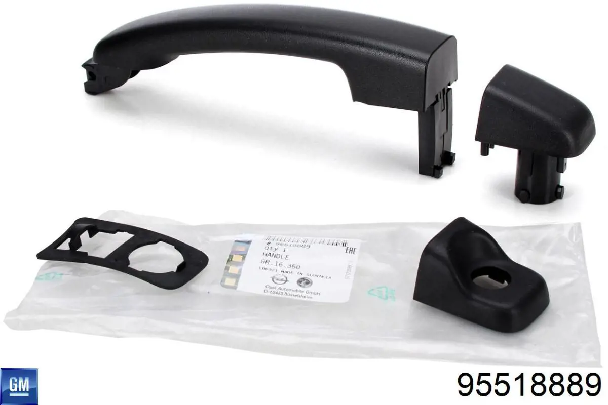 Comprar 95518889 Opel Manilla de puerta exterior delantero