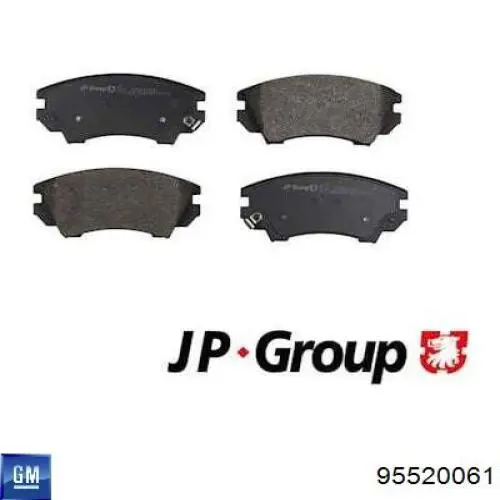 Pastillas freno delanteras General Motors 95520061 precio, desde 29,89 EUR