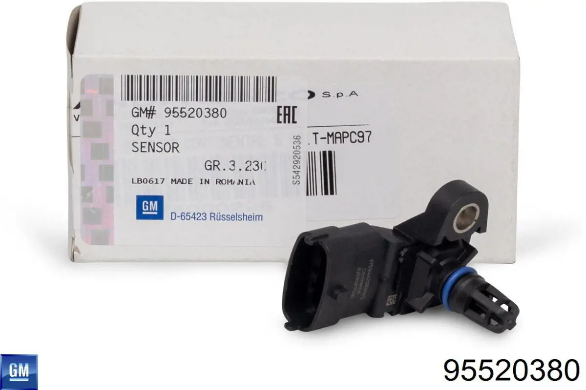 Comprar 95520380 General Motors Sensor de presión del colector de admisión