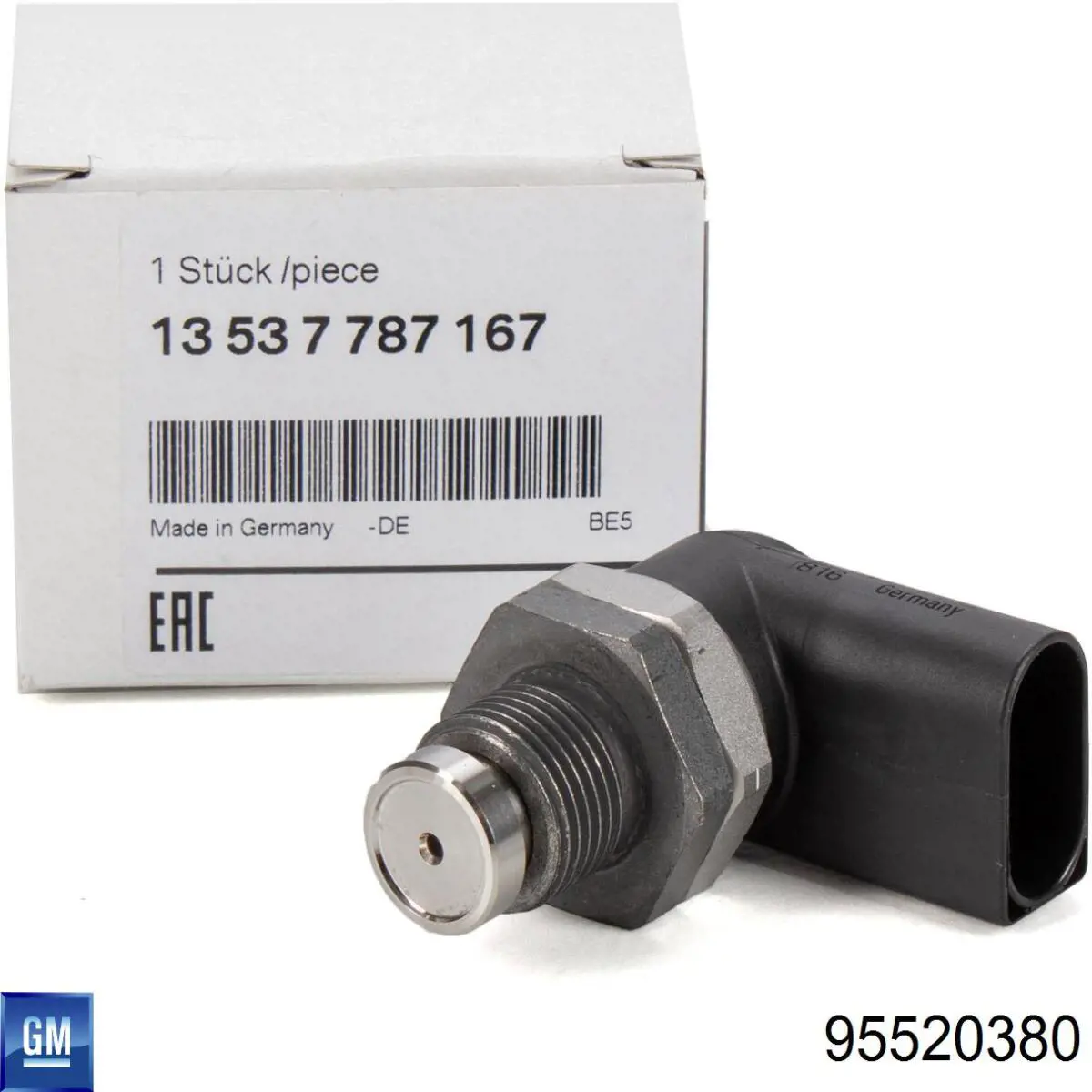Sensor de presión del colector de admisión 95520380 General Motors