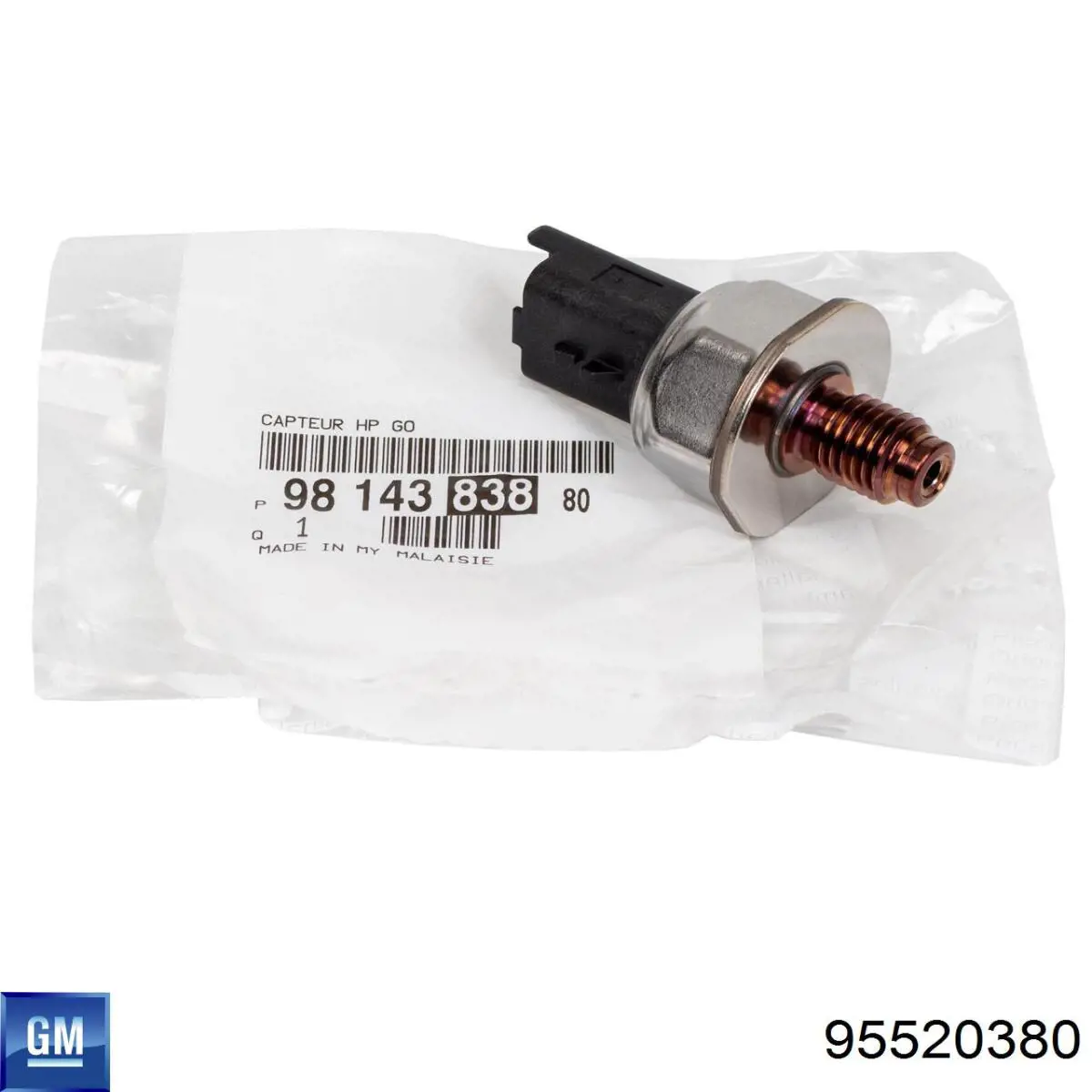 95520380 General Motors Sensor, presión colector de admisión 
