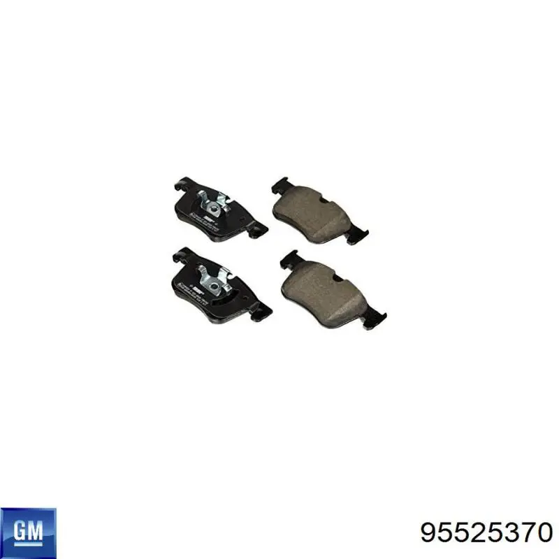 Comprar 95525370 General Motors Pastillas delanteras de freno
