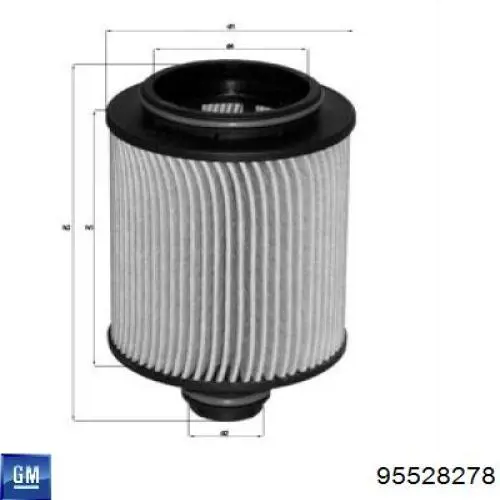 Filtro de aceite General Motors 95528278 precio, desde 10,74 EUR
