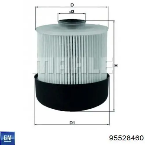 95528460 General Motors filtro combustible