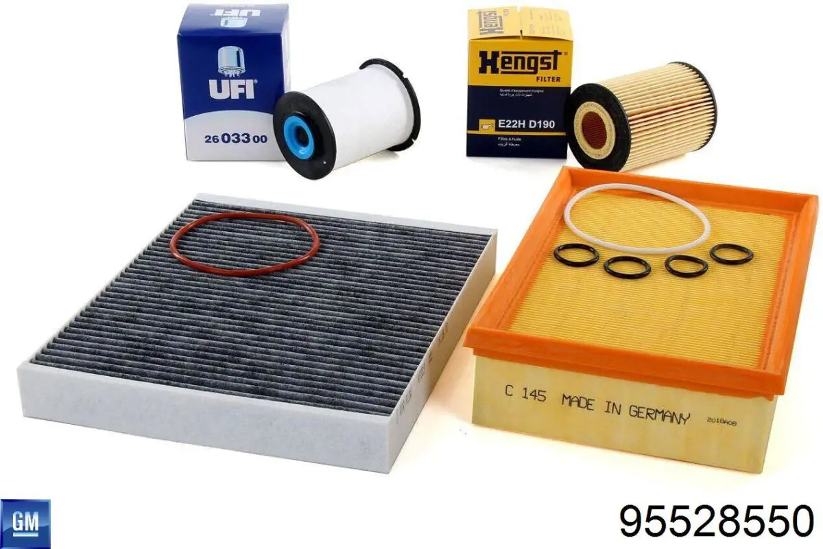 Filtro de aire 95528550 General Motors