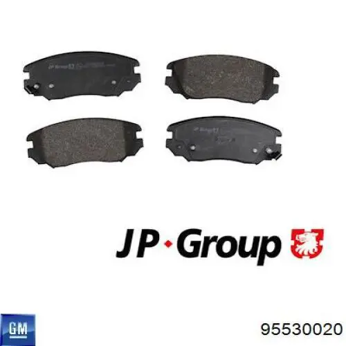 Comprar 95530020 General Motors Pastillas delanteras de freno