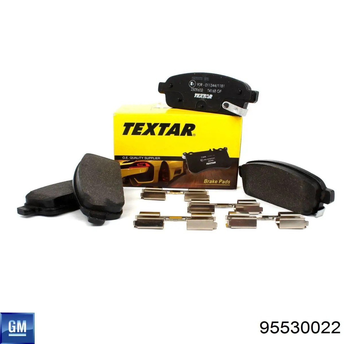 95530022 General Motors Pastillas freno traseras