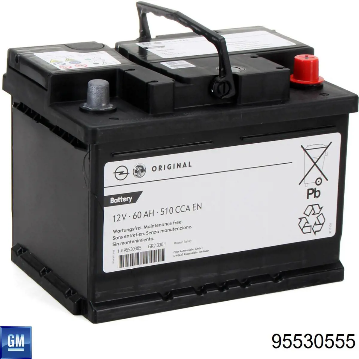 95530555 General Motors Batería Start-Stop